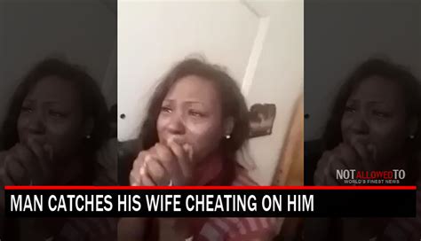 husband catches wife cheating|Heartbroken husband catches wife cheating on him during their .